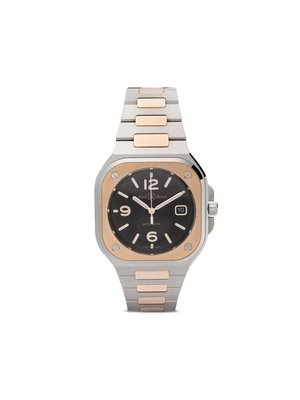 Наручные часы BR 05 Black Steel & Gold 40 мм