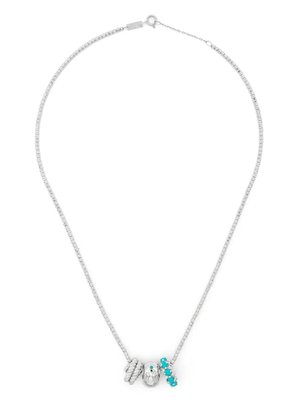Серебряное колье Space Cowboy Big Bead с бриллиантами