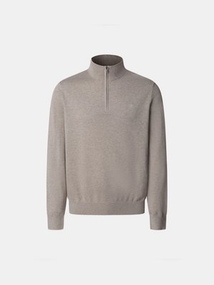 Приталенный джемпер из хлопка на молнии от Hackett London.