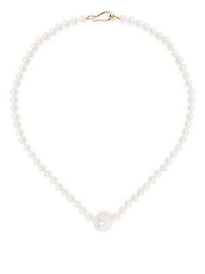 Колье Sea of Beauty из желтого золота с жемчугом