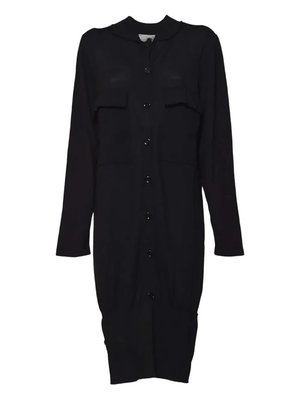 Платье миди на пуговицах