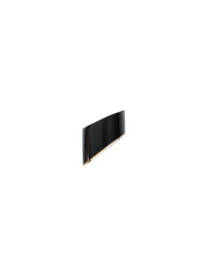 Моно-серьга Vague Midi из розового золота 18 карат и гагата - 0N0492MB270