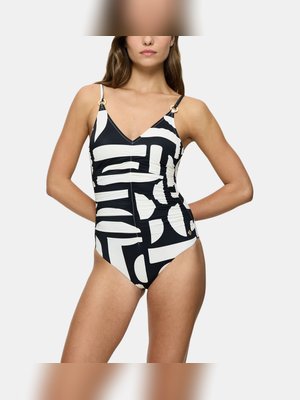 Купальник цельный Summer Allure с принтом