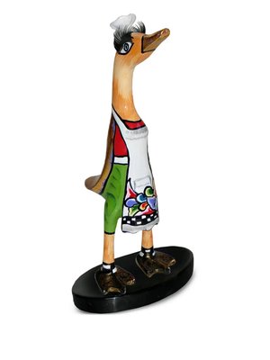 Скульптура chef-duck (21 x 11 см)