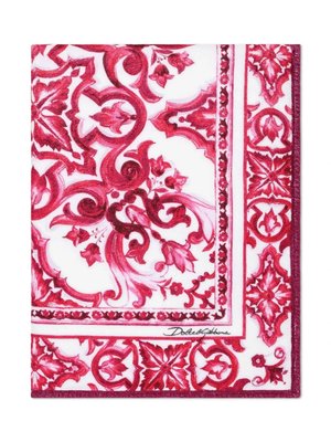 Пляжное полотенце с принтом Majolica