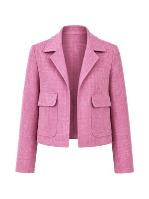 Куртка с карманом-клапаном и фактурной отделкой