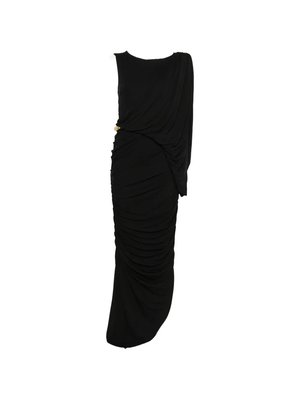Длинное платье из джерси с драпировкой X Elisabetta Franchi