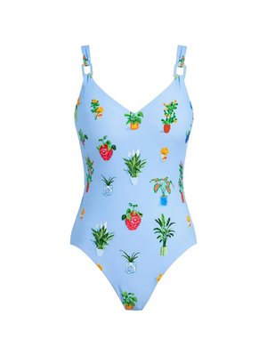 Купальник Playa Bonita DD с цветочным принтом