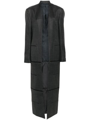 Пальто Transformer без воротника из коллаборации с Zegna