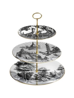 Трехъярусная подставка для торта Souvenirs De Voyage