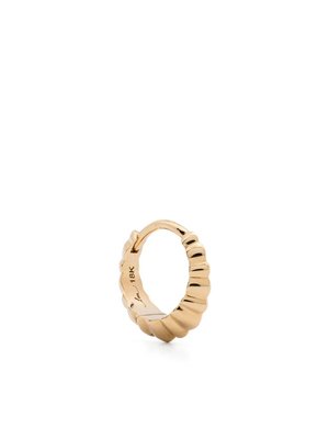 Серьга Crescent из желтого золота