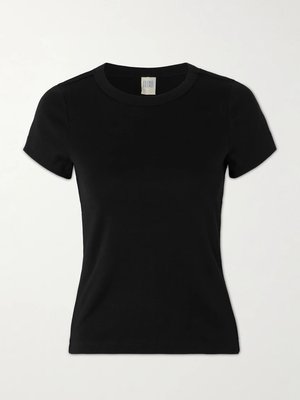 Футболка Car Baby Tee из рифленого органического хлопчатобумажного джерси
