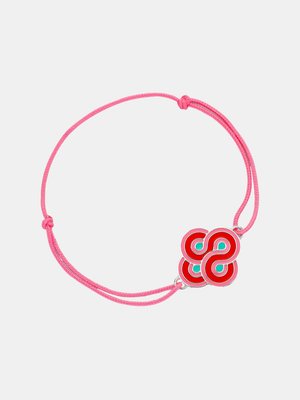Браслет из серебра Enlacé Pop - розовый
