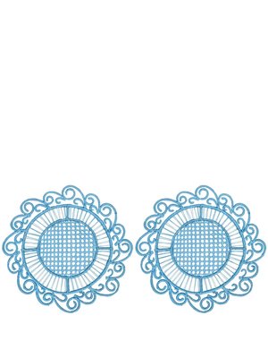 Набор Athenee Peacock из двух сервировочных салфеток