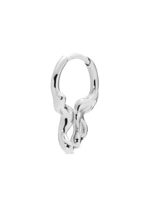 Серьга Papillon из белого золота