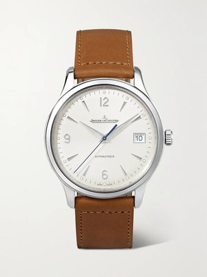 Часы Master Control Date Automatic 40 мм из нержавеющей стали и кожи