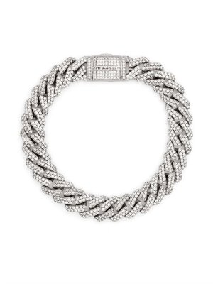 Браслет Prong Pavé