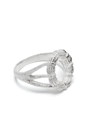Серебряное кольцо British Willow