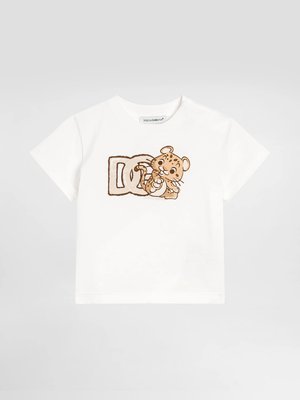 Футболка из джерси с леопардовым принтом