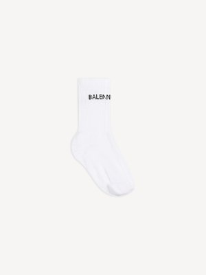 Мужские носки Balenciaga белого цвета