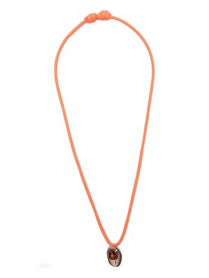 Золотое колье Cowry с цитрином
