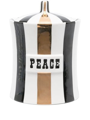 Керамическая банка Peace в полоску
