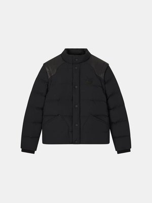 Пуховик однотонный с высоким воротником K TOGS FULL BLACK