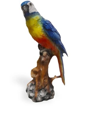 Большая фарфоровая скульптура Parrot