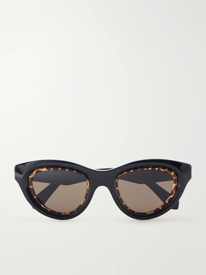 Ацетатные солнцезащитные очки LOEWE EYEWEAR Anagram "кошачий глаз".