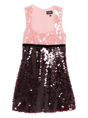Платье мини Amethyst с пайетками