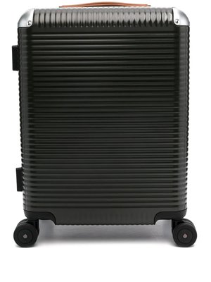 Чемодан Bank Light Spinner 55 в рубчик