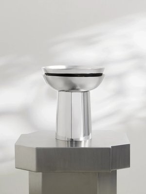 Полированная ваза из нержавеющей стали Fountain