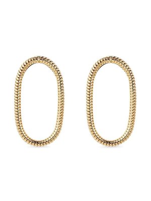 Серьги из желтого золота