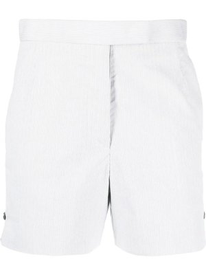 Striped tailored shorts