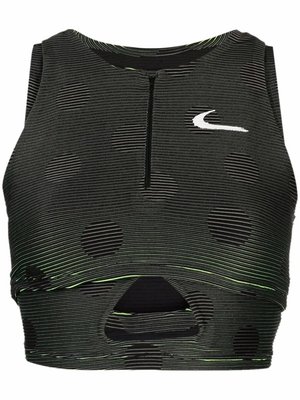 Спортивный топ в горох