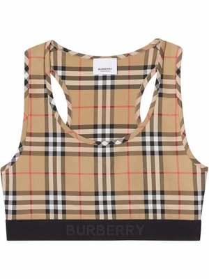 Спортивный бюстгальтер в клетку Vintage Check