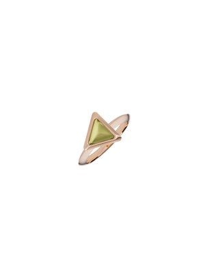 Кольцо Be The One Gem из розового золота с зелёной турмалиной - RGB1-B-PK-13-00-00-00