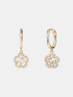 Серьги Fiori из желтого золота