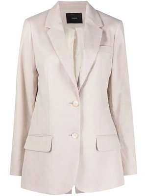 Single-breasted button blazer