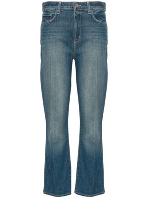 Джинсы bootcut с завышенной талией