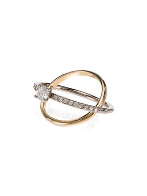 Eclipse diamond ring