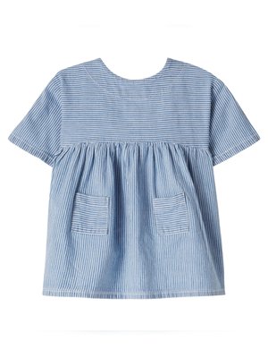 Джинсовое платье с полосками Baby Margalida