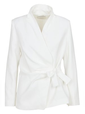 Veste de tailleur col v