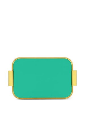 Поднос с золотой окантовкой
