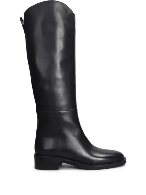 кожаные ботинки