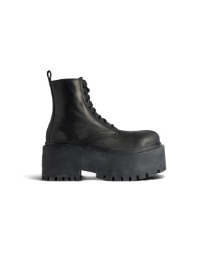 Женские ботильоны Strike на платформе, чёрные