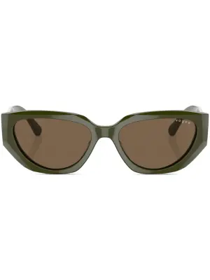 Солнцезащитные очки в оправе 'кошачий глаз'