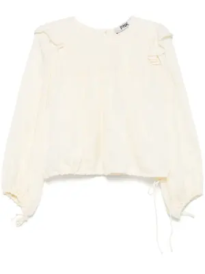 Блузка с кулиской