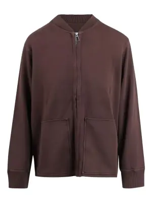 Свитшот на молнии с карманом