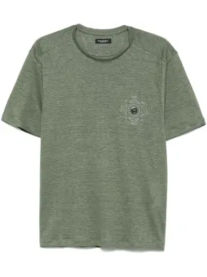 Льняная футболка